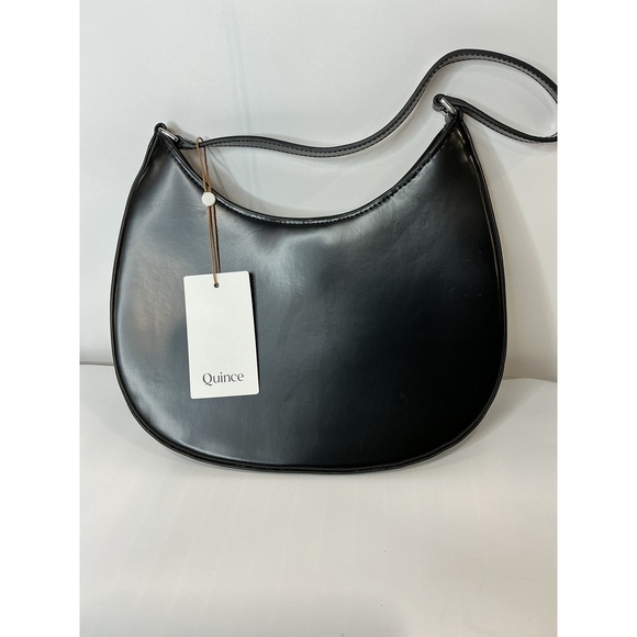Quince Handbags - Italian Abrasivato Leather Shoulder Bag